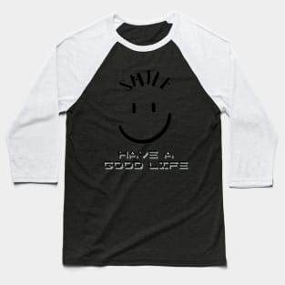 SMILLING FACE Baseball T-Shirt